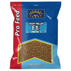 Pelete Champion Feed - Sticky Pellets F1 Sweet 2mm 650g Pelete Champion Feed - Sticky Pellets F1 Sweet 2mm 650g